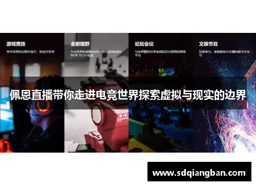 佩恩直播带你走进电竞世界探索虚拟与现实的边界